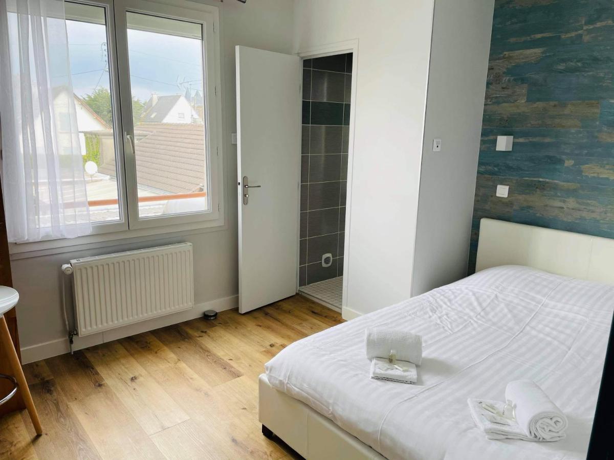 Hotel De La Plage Quinéville Kültér fotó