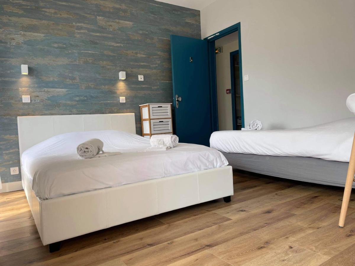 Hotel De La Plage Quinéville Kültér fotó