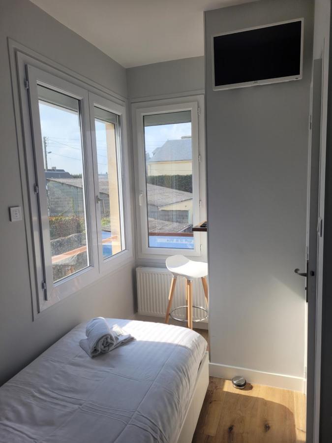 Hotel De La Plage Quinéville Kültér fotó