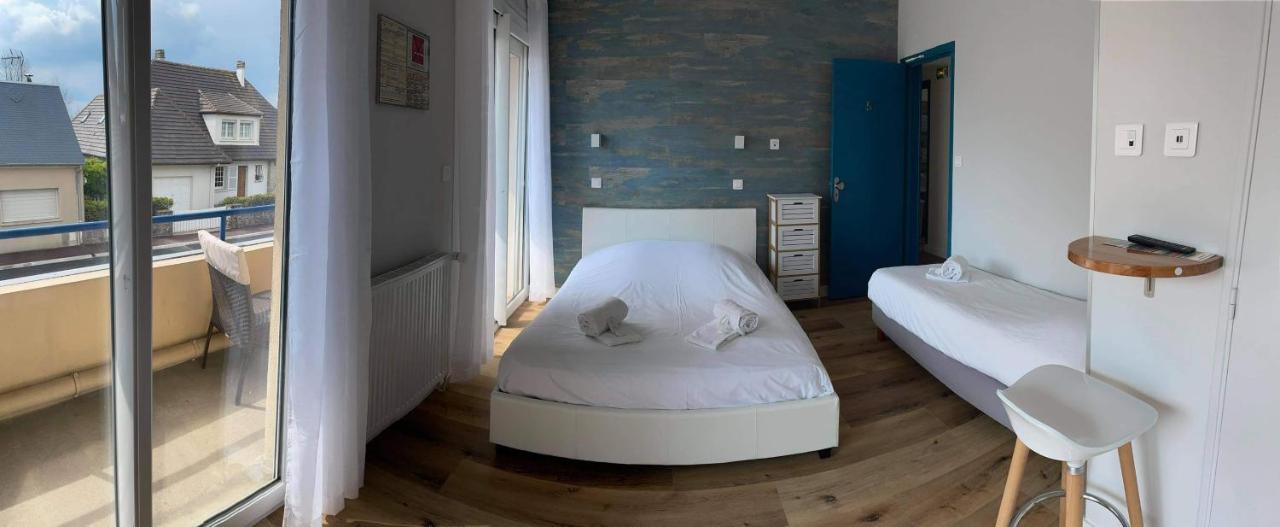 Hotel De La Plage Quinéville Kültér fotó