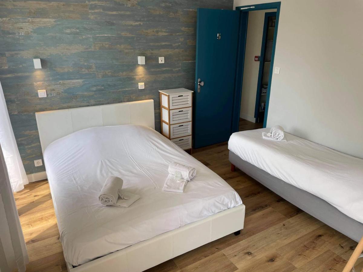Hotel De La Plage Quinéville Kültér fotó