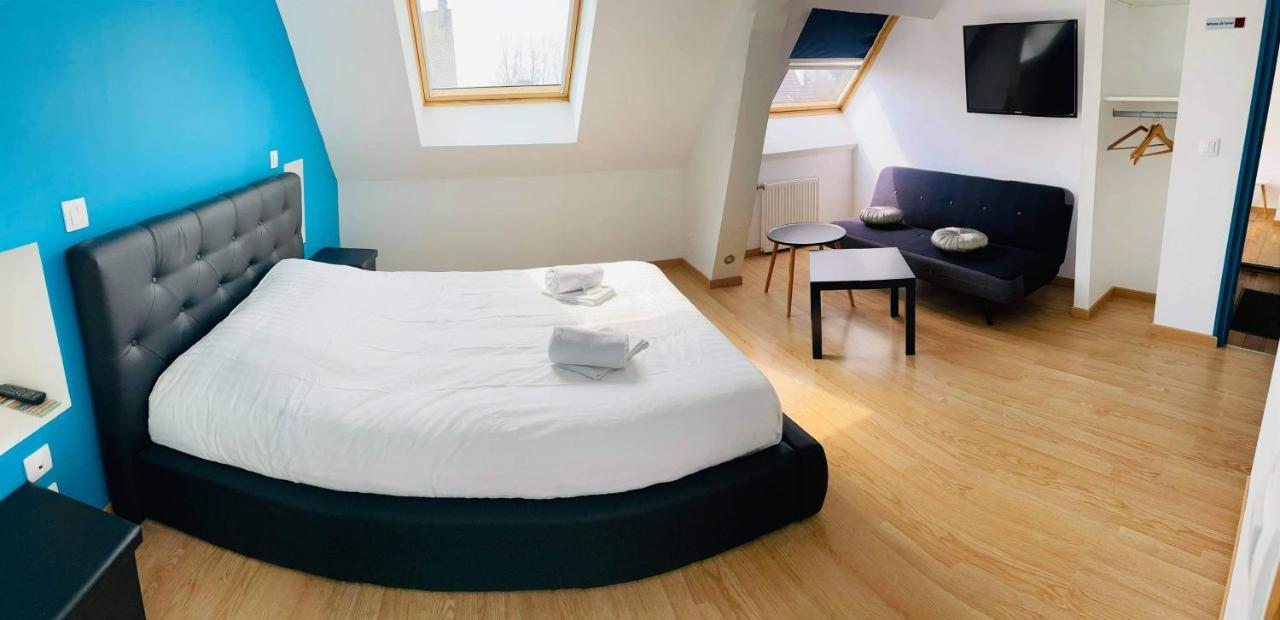 Hotel De La Plage Quinéville Kültér fotó