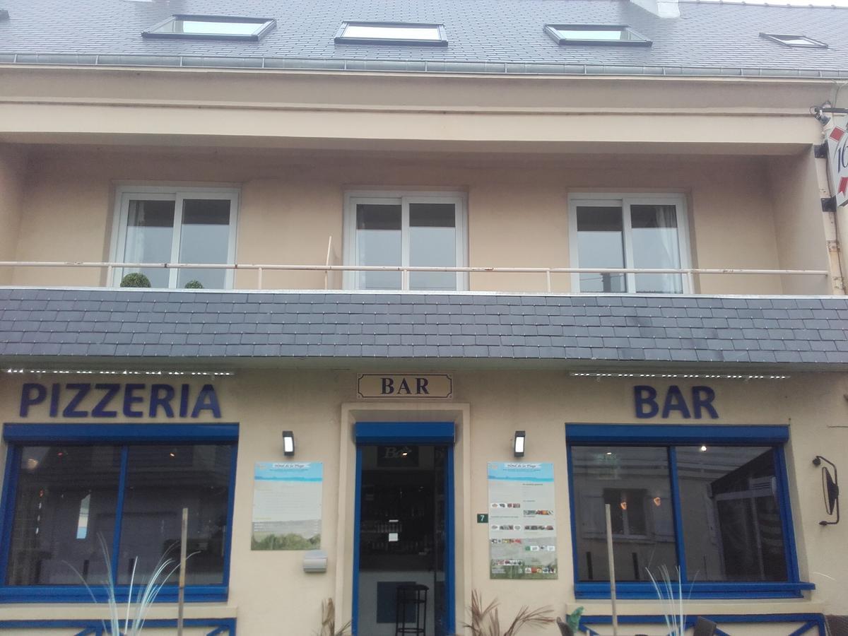 Hotel De La Plage Quinéville Kültér fotó