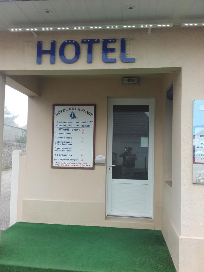 Hotel De La Plage Quinéville Kültér fotó