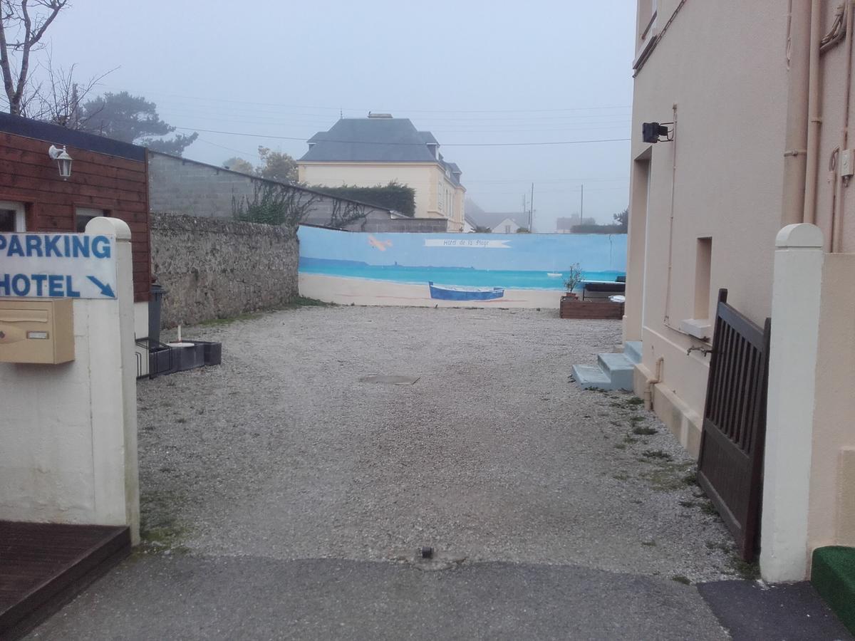 Hotel De La Plage Quinéville Kültér fotó