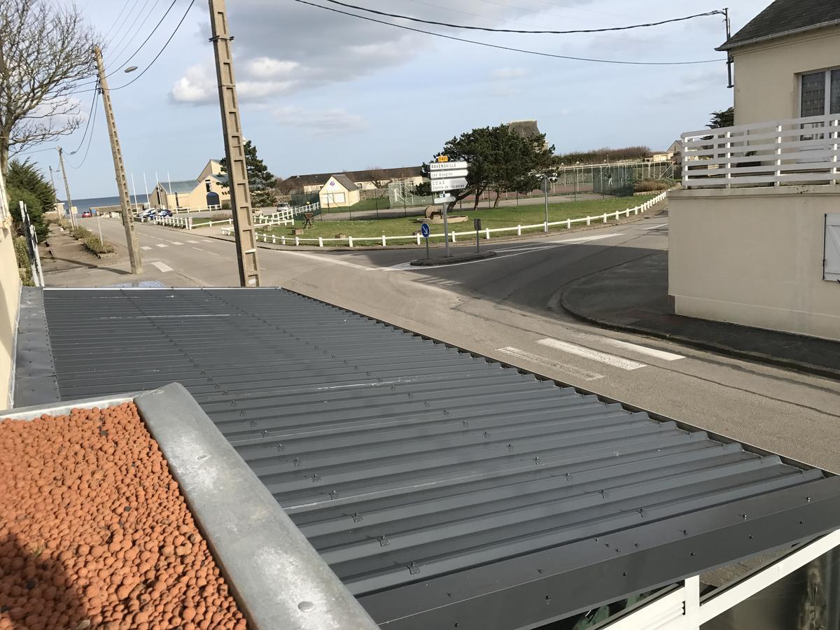 Hotel De La Plage Quinéville Kültér fotó